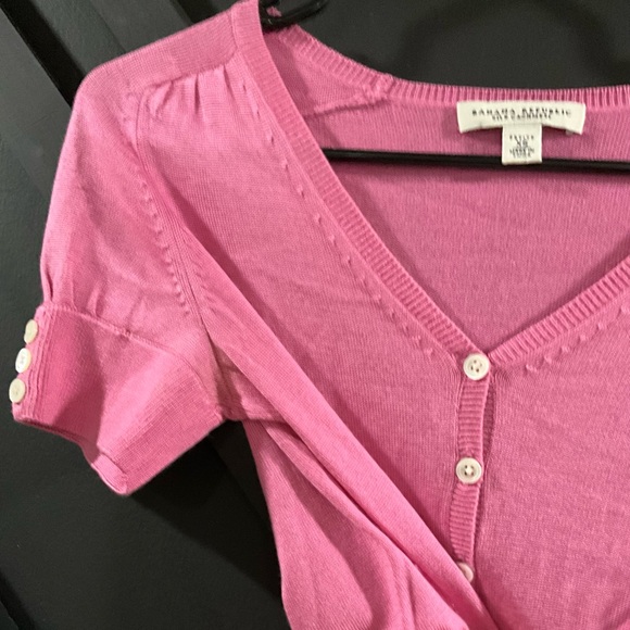 Silk Cashmere Banana Republic Cardigan - Picture 6 of 8